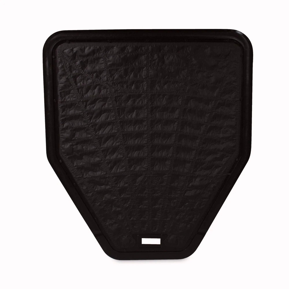 TOLCO 220206 20.75″ x 18.5″ Urinal Mat – BLK (6/Carton) New