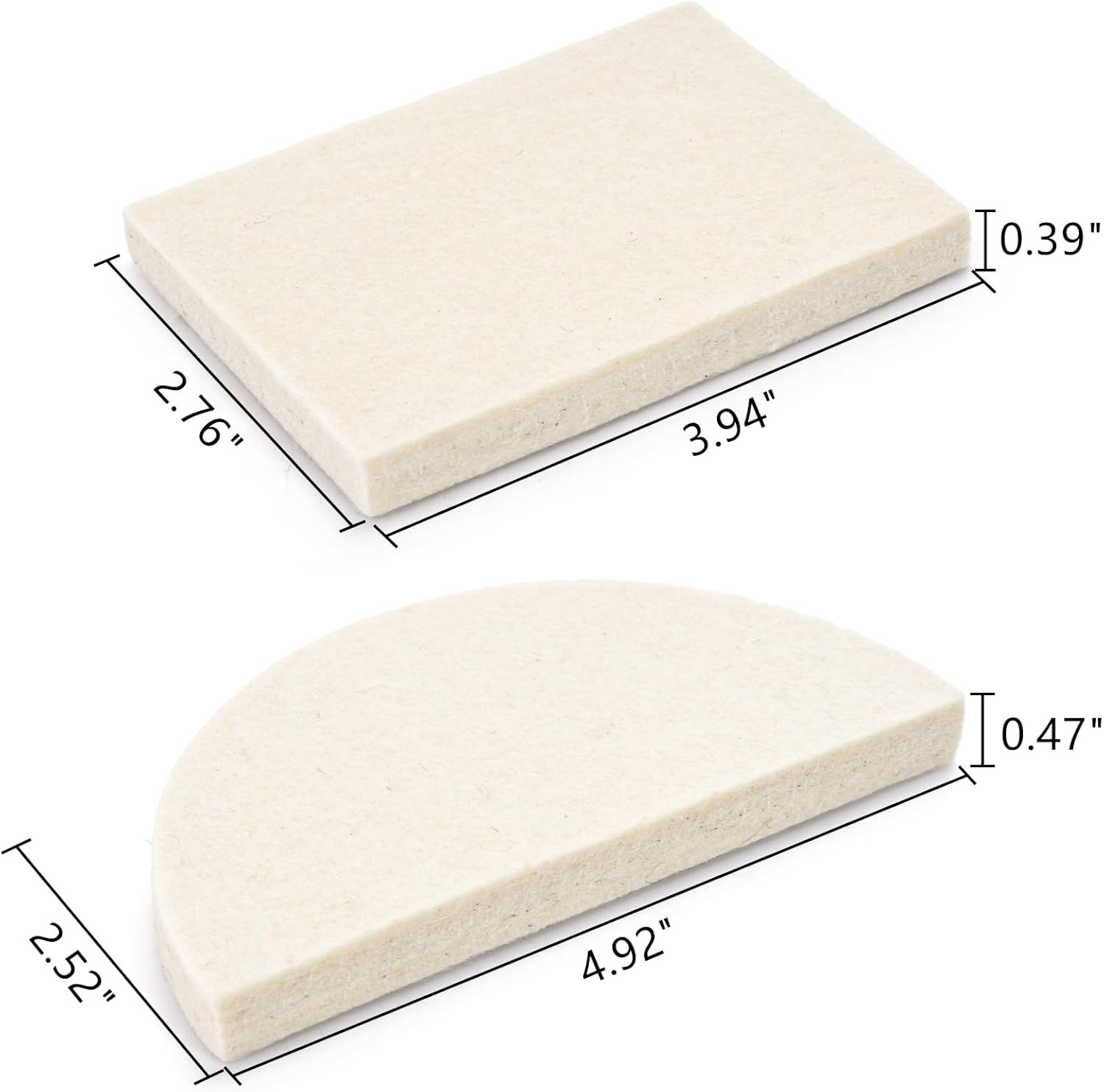 8 Pcs Window Tint Squeegee, Wool Felt Squeegee, Reusable Wrap Tool for Car Windo