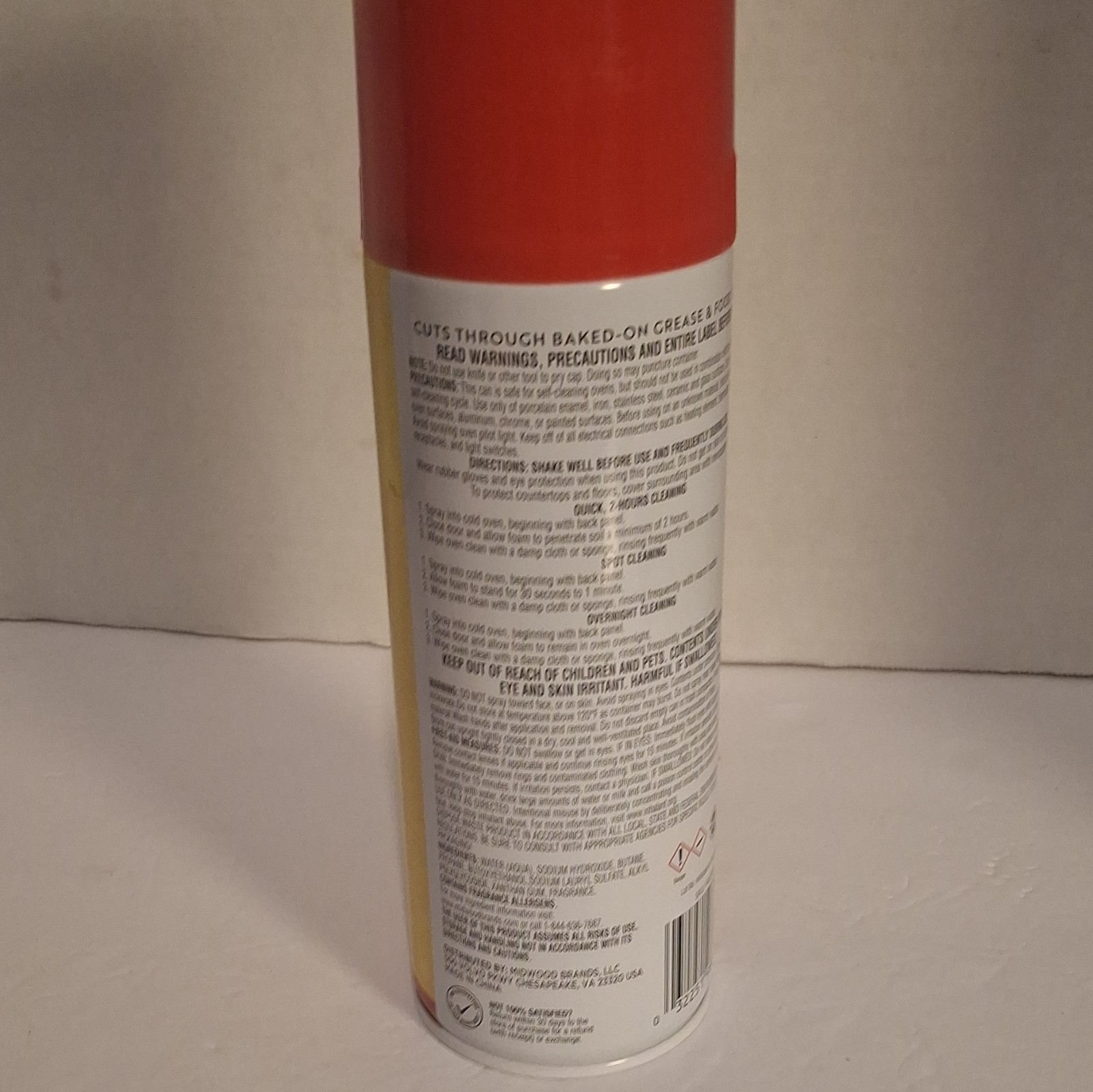Homeline Heavy Duty Fast Acting Oven/Grill Cleaner, 14.5 oz Aerosol Spray