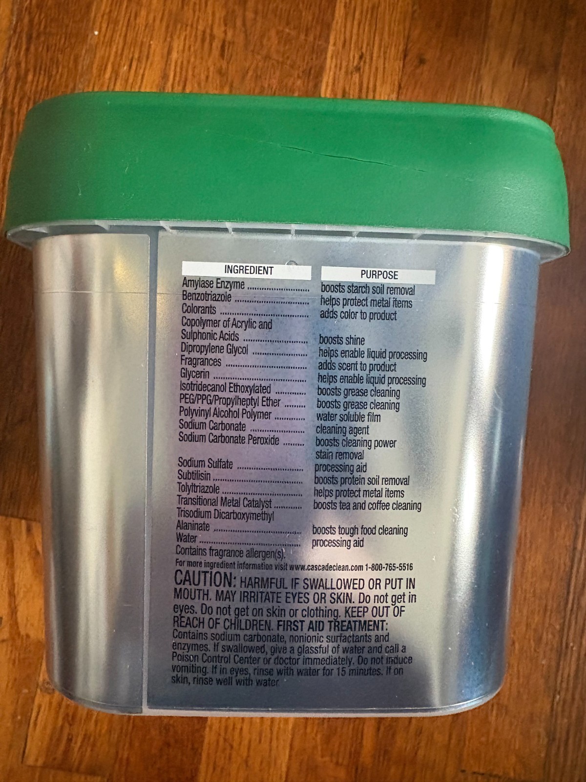 Cascade Platinum Pods, Action Pacs Dishwasher Detergent, Lemon, 45 Ct