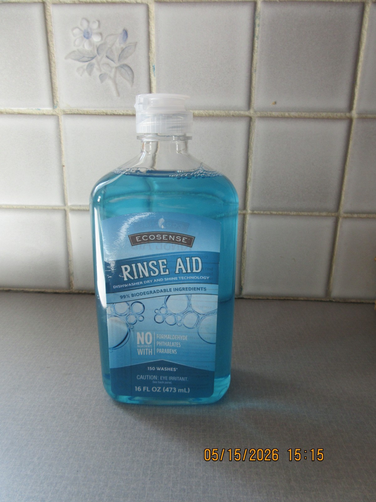 Melaleuca Ecosense Rinse Aid Dishwasher Dry And Shine 16 OZ