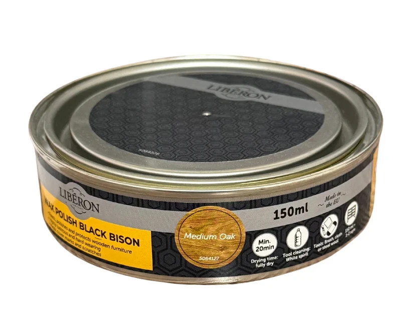 Liberon – Wax Polish Black Bison Paste – 150ml