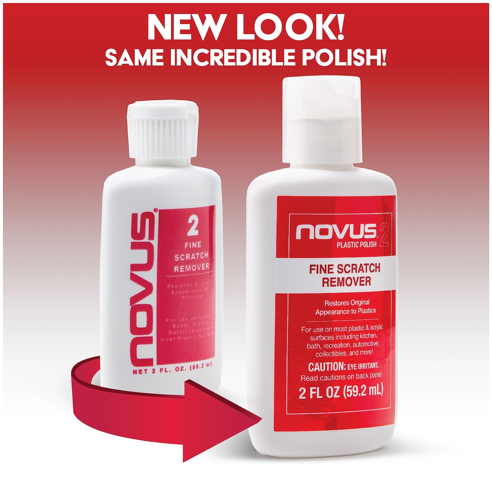 NOVUS-PK2-2 | Plastic Clean & Shine #1, Fine Scratch Remover #2 and Polish Ma…