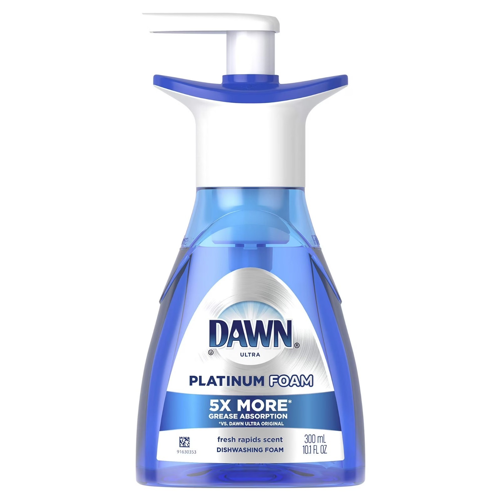 Dawn Ultra Platinum Foam Dish Soap, Fresh Scent, 10.1 fl oz Pump Bottles, 4 Pack