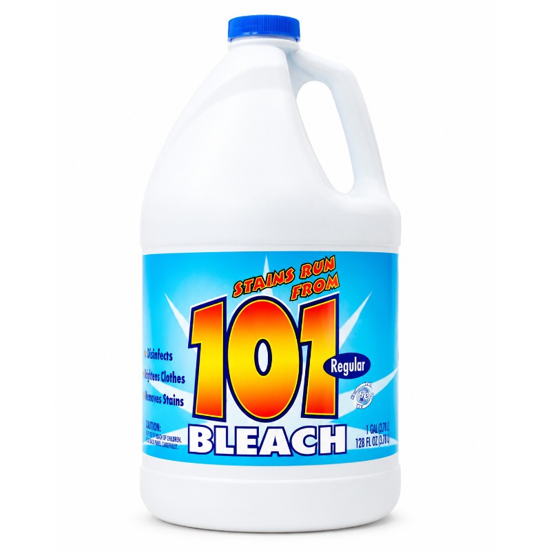 2x 101 Original Bleach 2% Liquid Cleaner Household Bundle New 1Gal