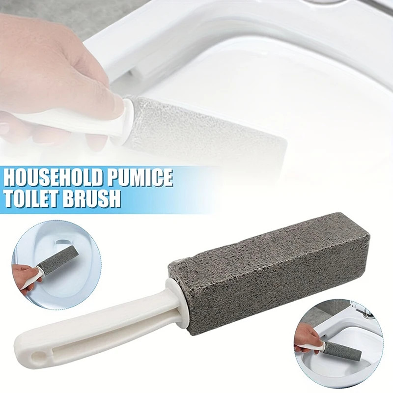 Pumice Stone Cleaning Tool for Toilet Tile Sink Limescale Stain Remover Multipur