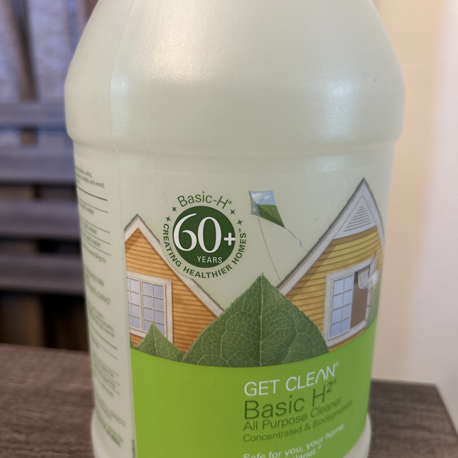 Shaklee Get Clean Basic H2 All Purpose Cleaner LARGE 64 Oz! New Sealed