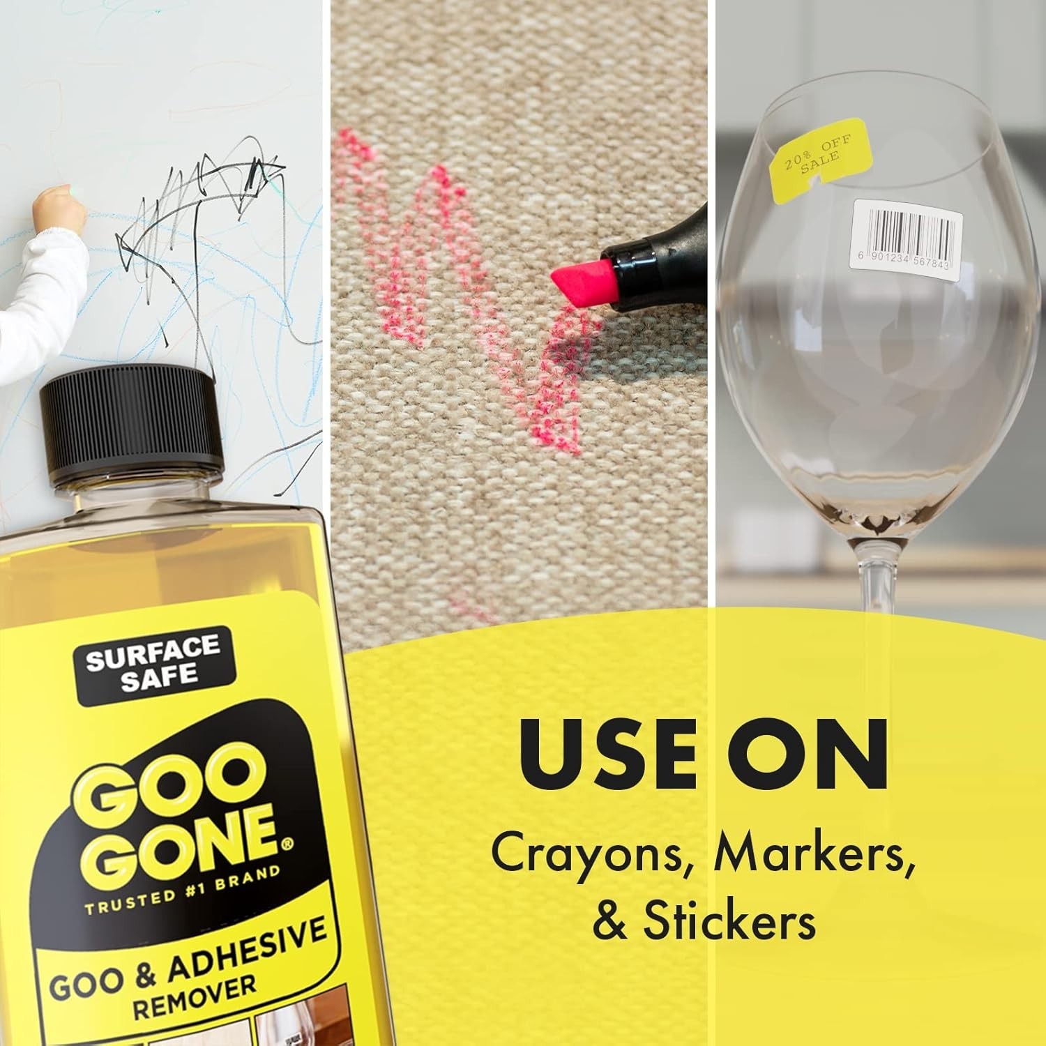 Liquid – 8 Ounce – Surface Safe Adhesive Remover