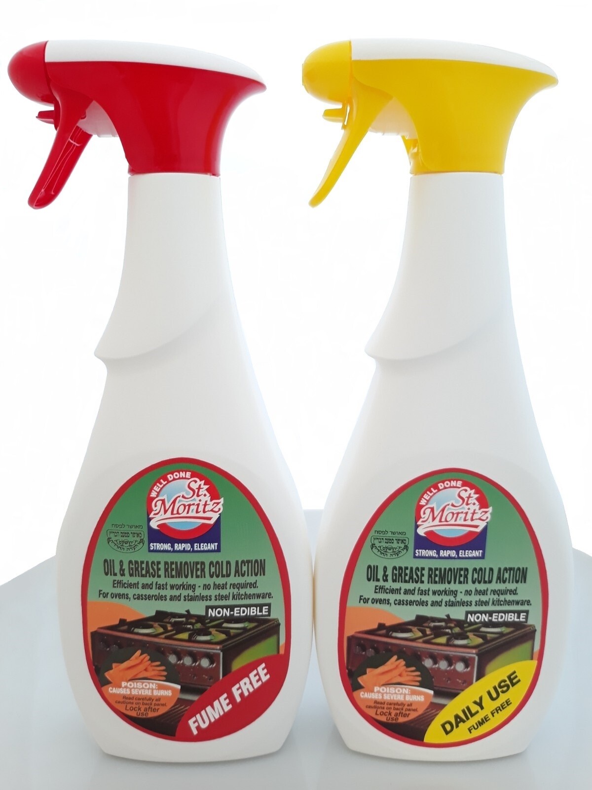 Set of 2: WELL DONE St. Moritz Oil & Grease Remover Cold Action – 27 Oz (750 ml)