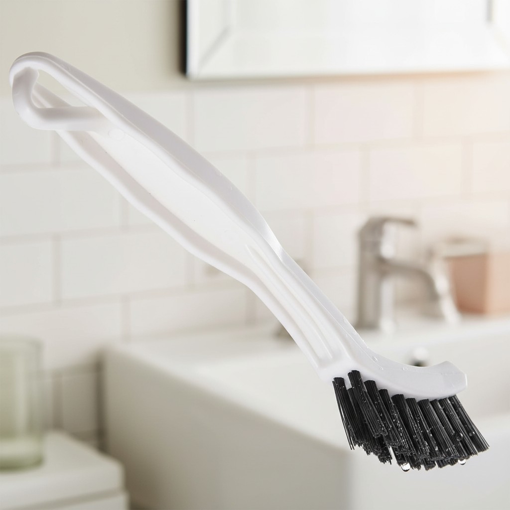 Durable Flo-Pac Grout Brush – 8-Inch Crevice Brush for Tile and Shower Cleaning
