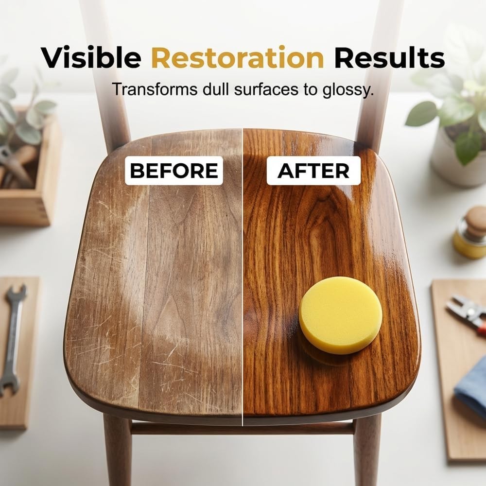 Professional Wood Polish & Cleaner Spray – Long-Lasting Shine & Protection