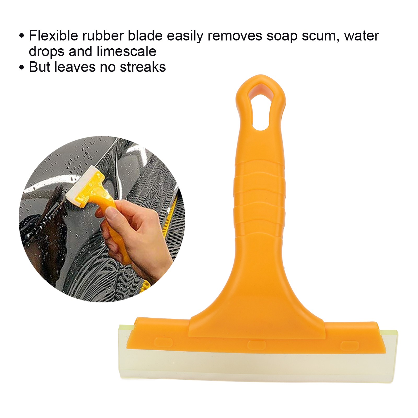 Window Tint Squeegee Portable Car Glass Cleaner Multi Purpose Squeegee For ELFT