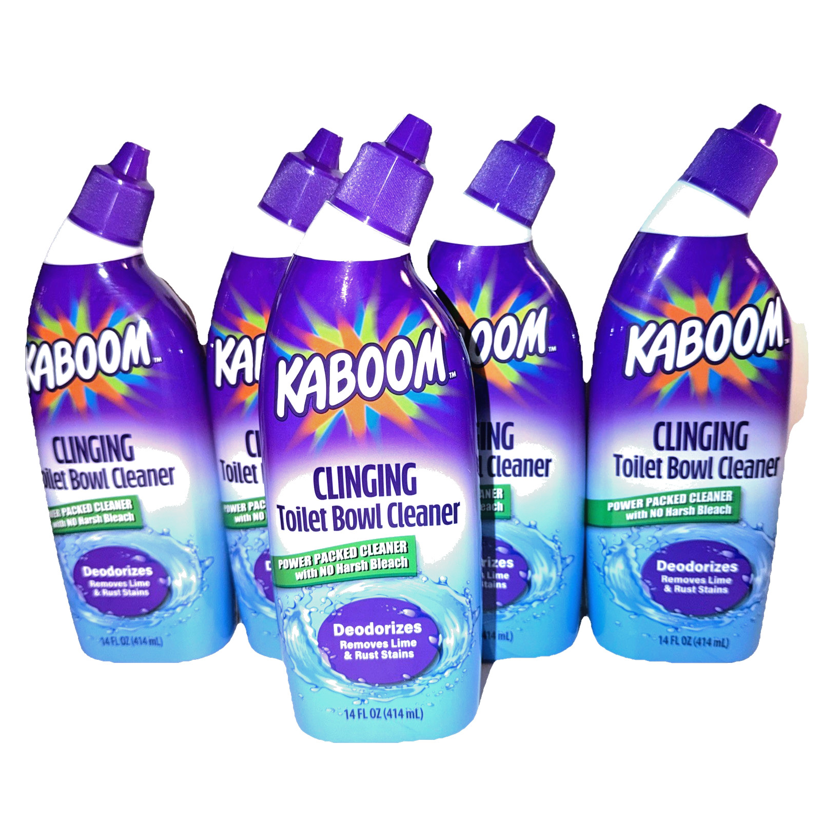 9 KABOOM Clinging Toilet Bowl Cleaner Deodorizer(5) & (4) Air Refresher 9