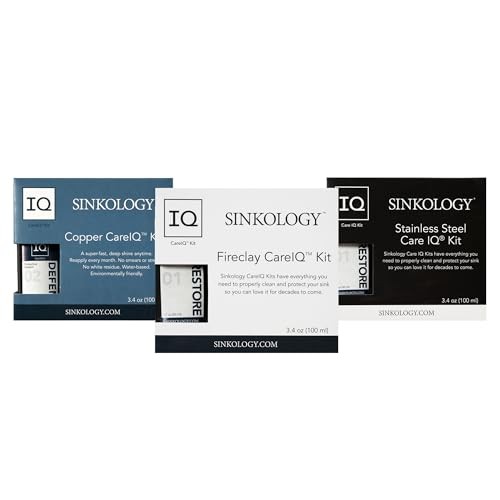 Sinkology SARMOR-101 CareIQ Copper Care Kit