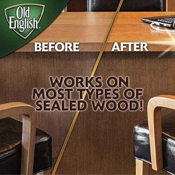 Old English 75144 Scratch Cover For Dark Woods, 8oz Bottle, Wood Polish