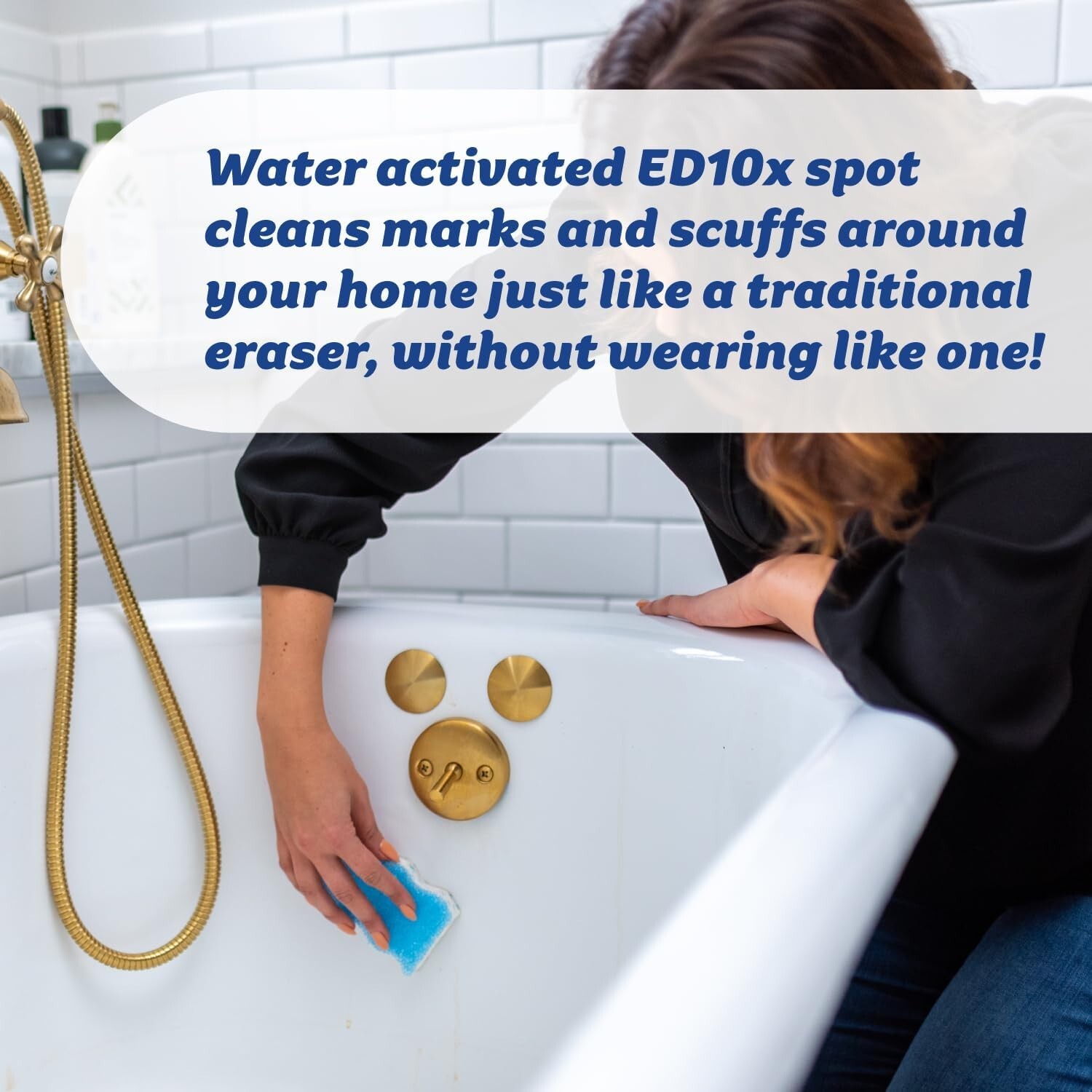 Versatile Melamine Eraser Sponges – Scratch-Free 2ct for Multi-Surface Use