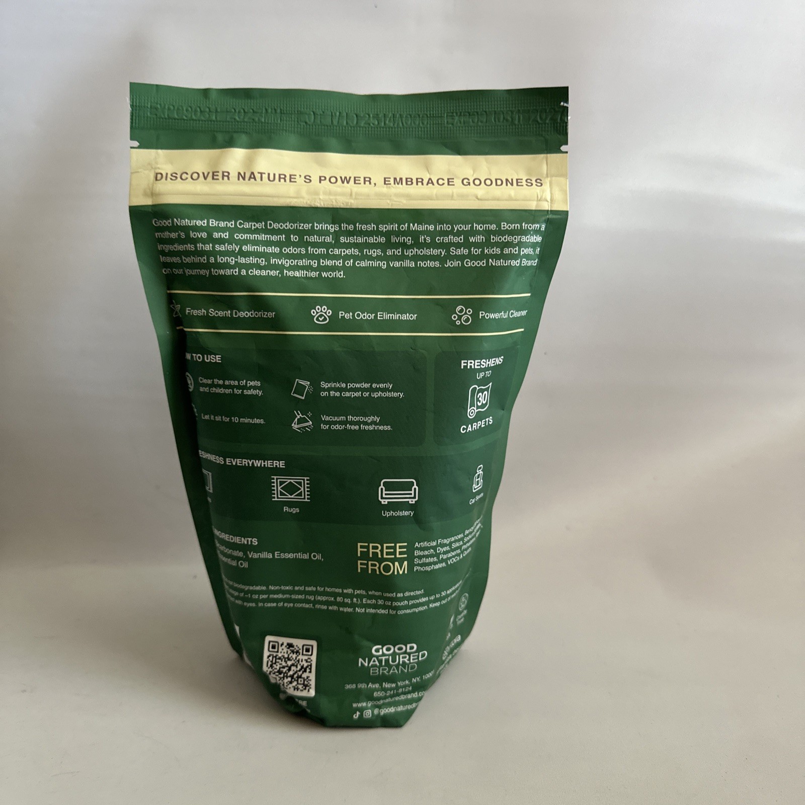 Good Natured Carpet Deodorizer Freshener Powder 31 oz Pet Odor Eliminator Lot 3