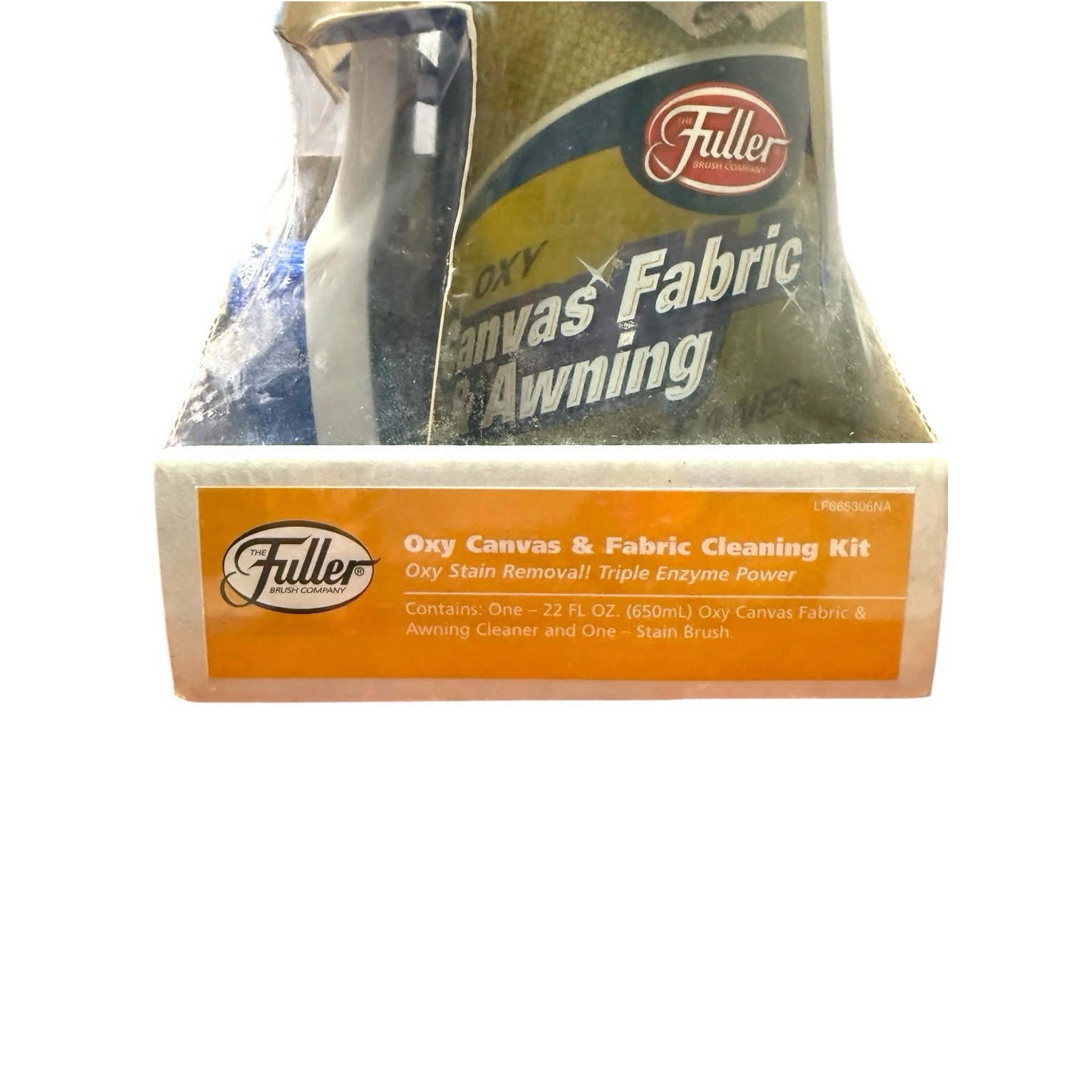 The Fuller Brush Company Oxy Canvas & Fabric Awning Cleaning Kit Rare NOS