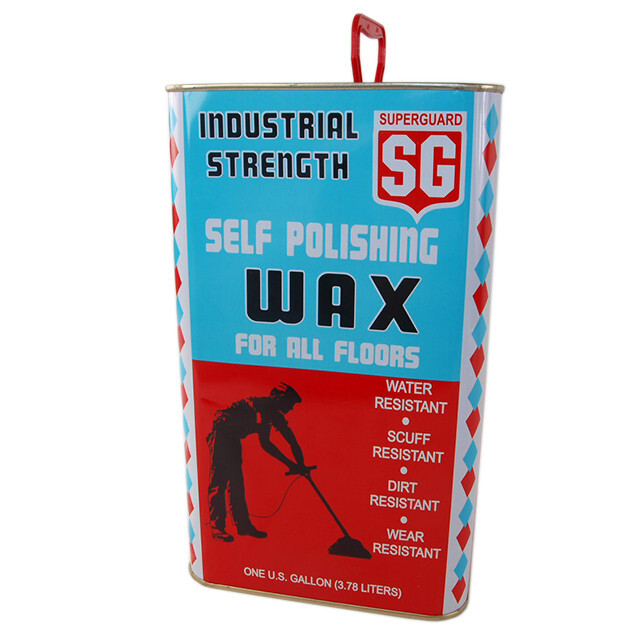 Safeguard 128 OZ Fluid Ounce Industrial Strength Self Polishing Floor Wax