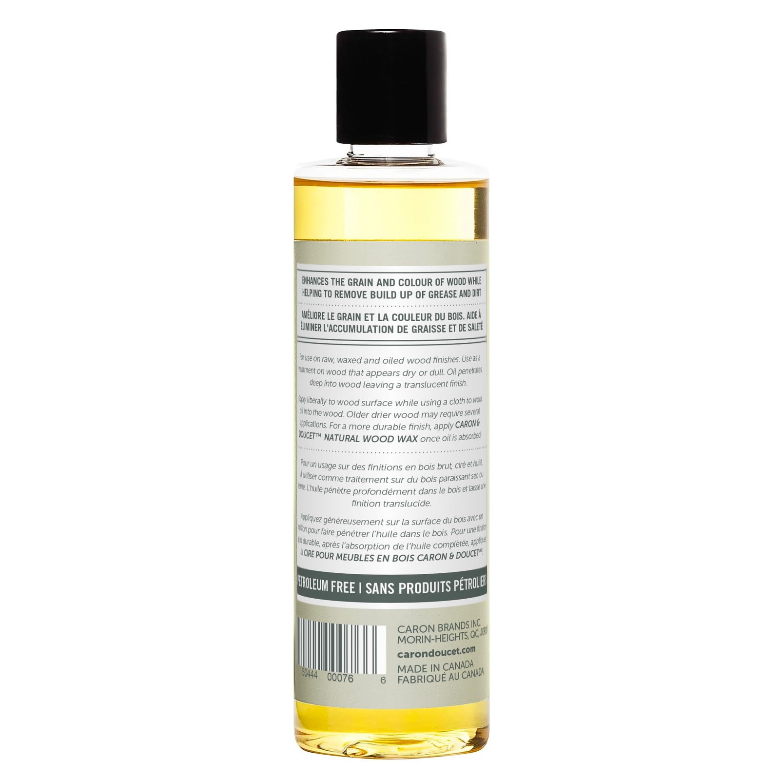 – Natural Wood Conditioning Oil – 100% Plant Based Conditioning and Polishing…