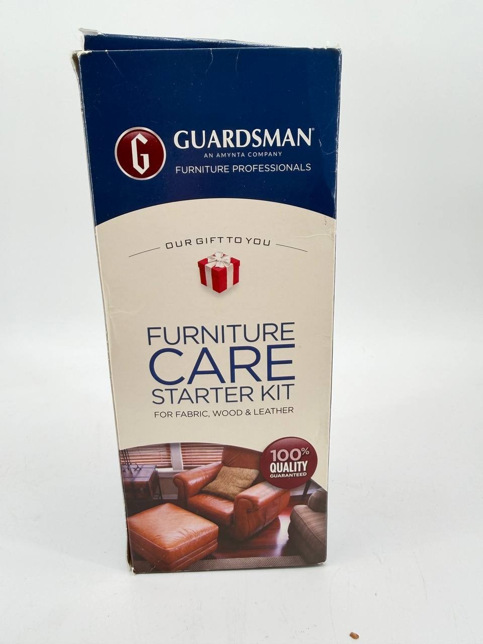 Guardsman Furniture Care Starter Kit Wood Leather Fabric Cleaning Set
