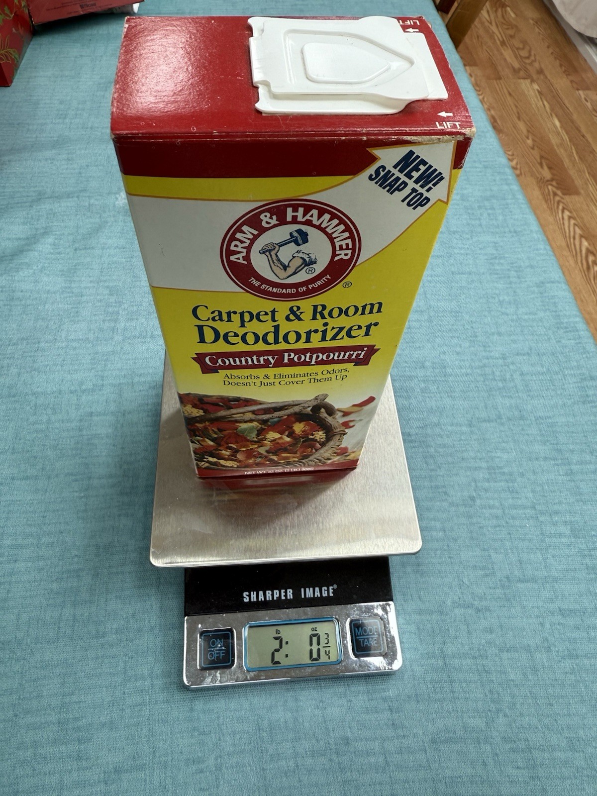 VTG 1997 ARM & HAMMER CARPET DEODORIZER Country Potpourri , 32oz Eliminate Oder