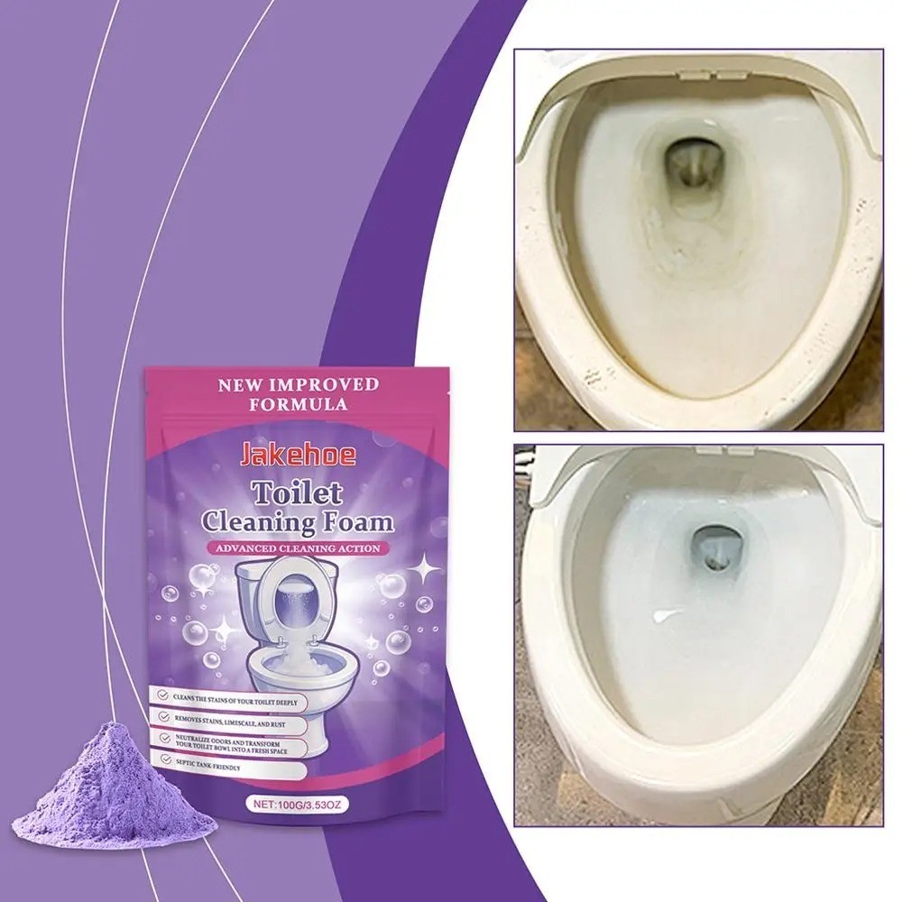 Fizzclean Toilet Foam Cleaner, Toilet Cleaning Foam Insta-Action 100g