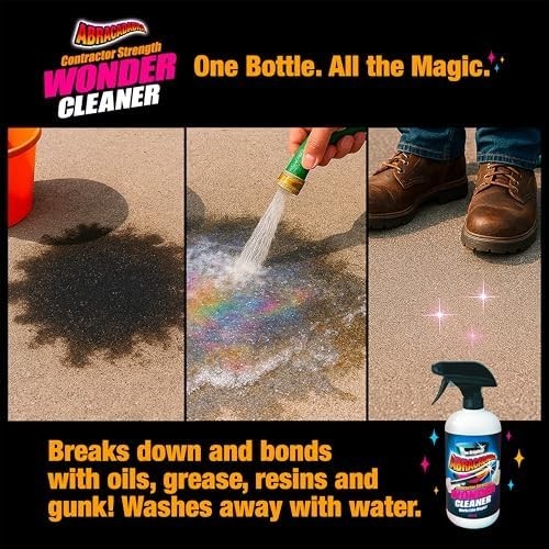 Abracadabra® Wonder Cleaner – As Seen on TV – 16 fl oz – Contractor Strength Sta