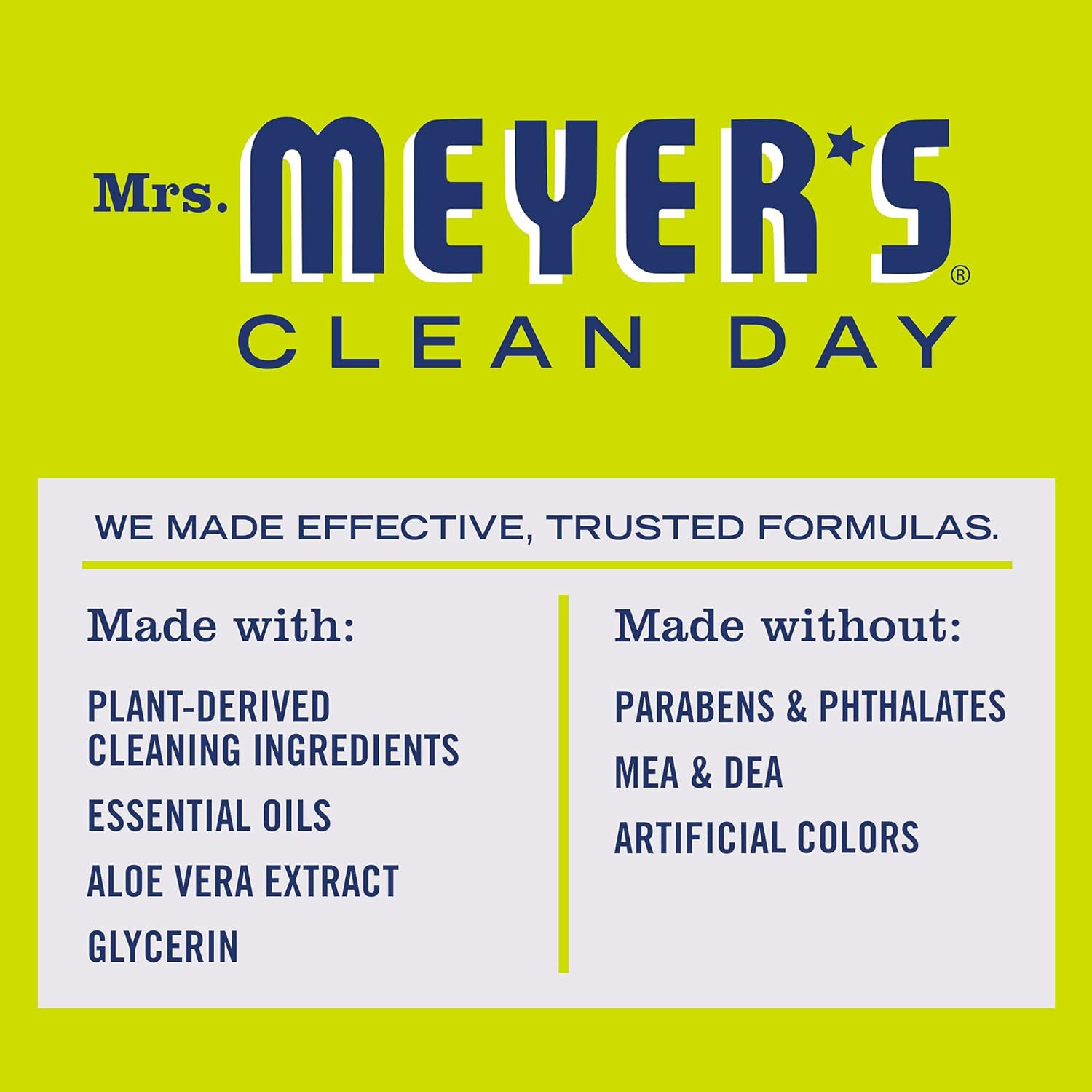 Mrs. Meyer’s Clean Day Liquid Dish Soap Refill, Biodegradable Formula