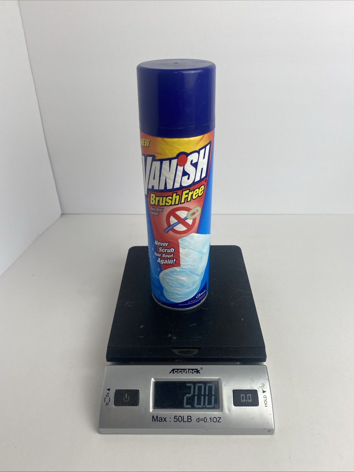 Vanish Brush Free Daily Toilet Bowl Cleaner Spray Discontinued 20 Oz