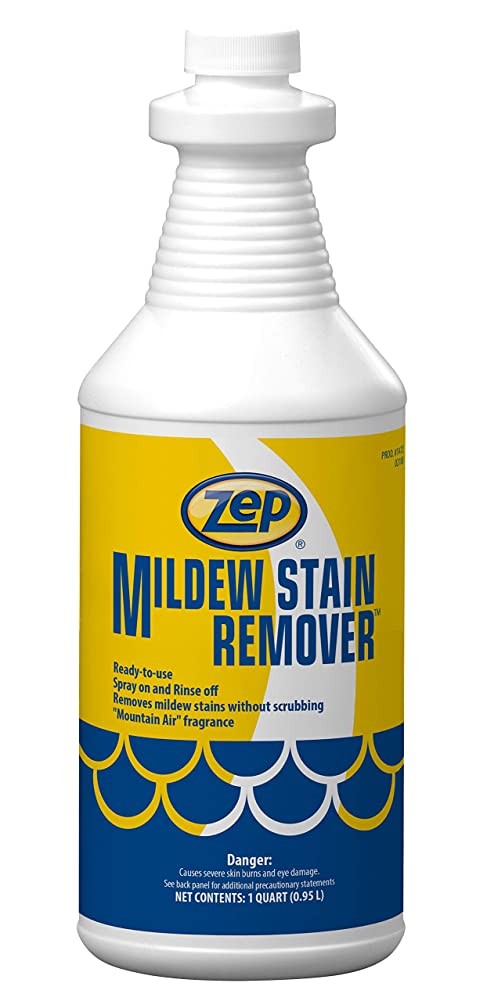 Zep Mildew Stain Remover 1 Quart 147201 (Case of 12) Fresh Scent-This Product is