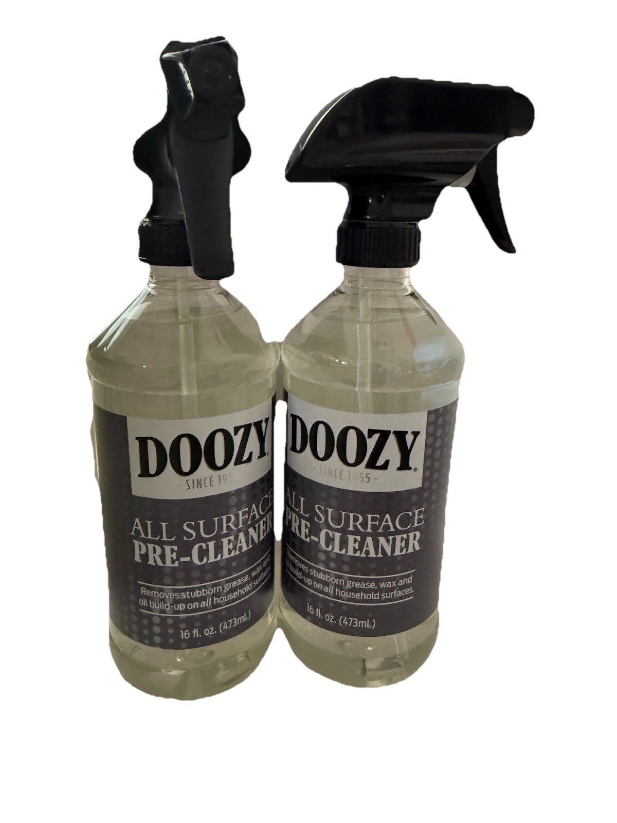 DOOZY 🇺🇸 ALL-SURFACE PRE CLEANER POLISH 2-16fl.oz Spray Bottles