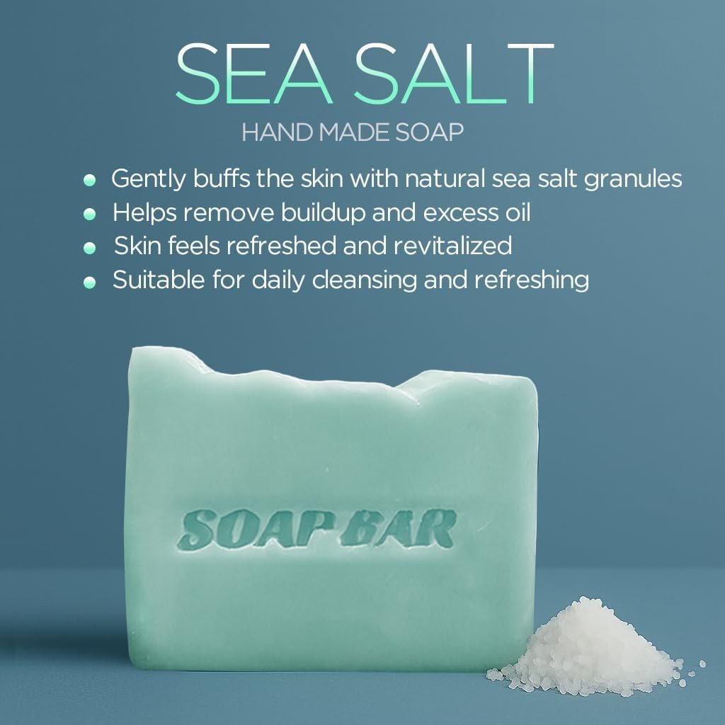 Natural Soap for Men, Soap Bar with ential Oils, Cold Pred Bar Soap
