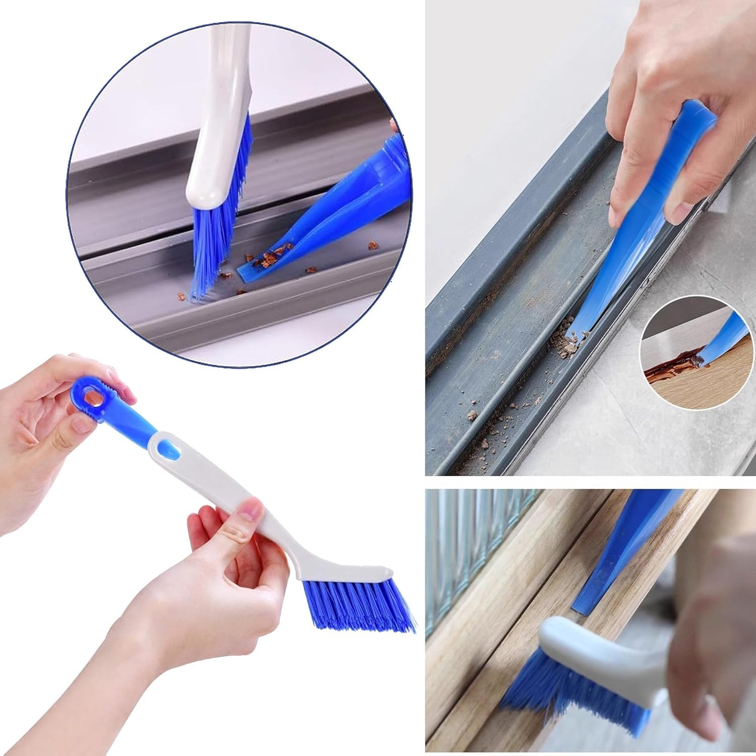 Crevice Cleaning Brush 12Pcs Hard Bristle Deep Cleaning Brushes Supplies