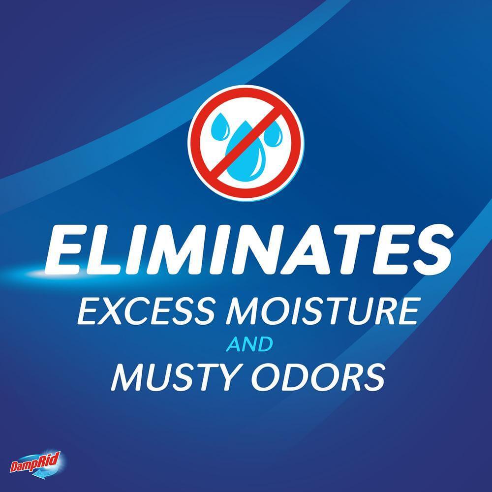 (4-Pack) Damprid Fresh Scent Moisture Absorber Odor Remover 11 Oz.