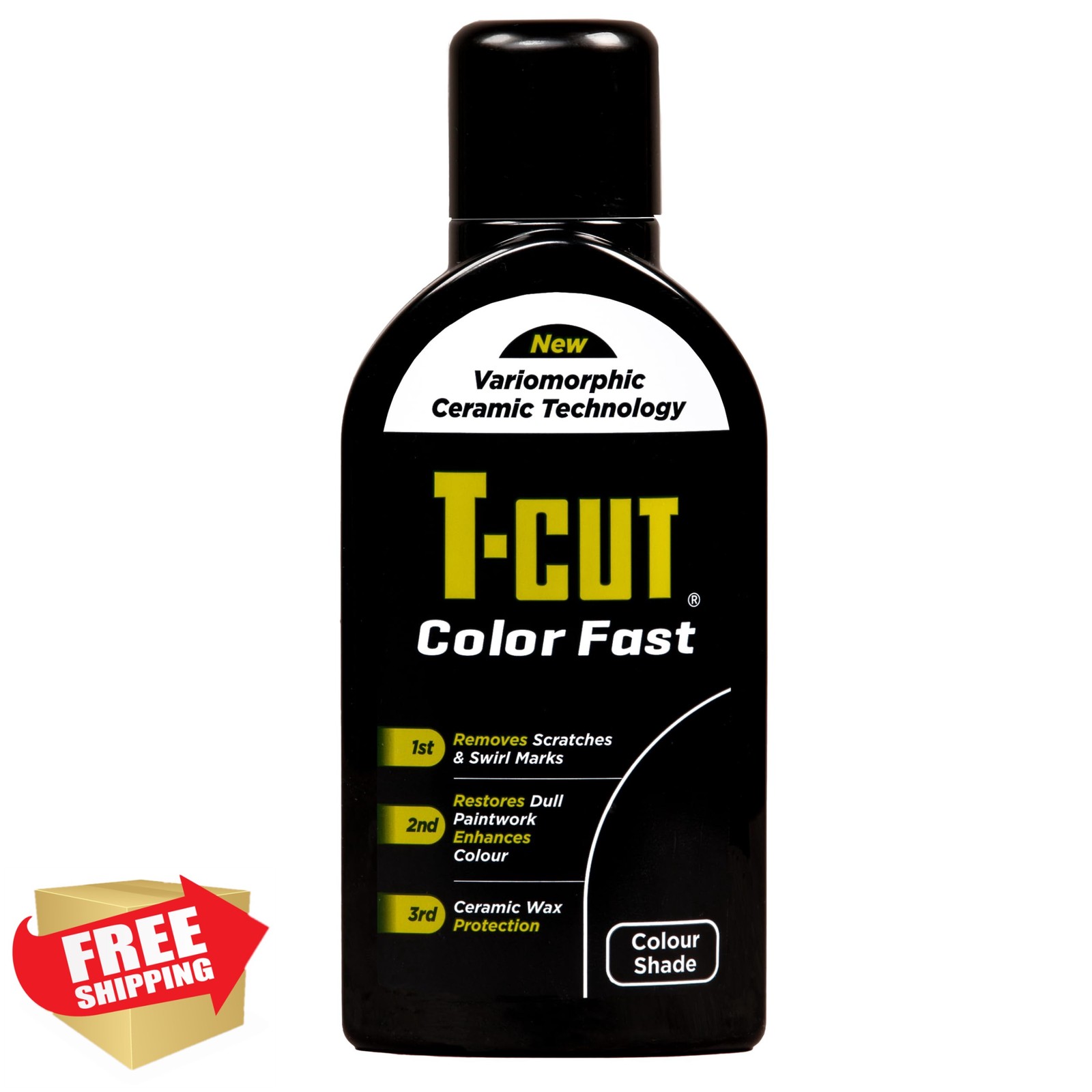 T-Cut Black Paint Restorer 17oz Scratch Remover Wax Enhancer
