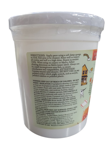 Beekman 1802 Happy Place All-Purpose Cleaning Paste 30oz Tub Sweet Grass Scented