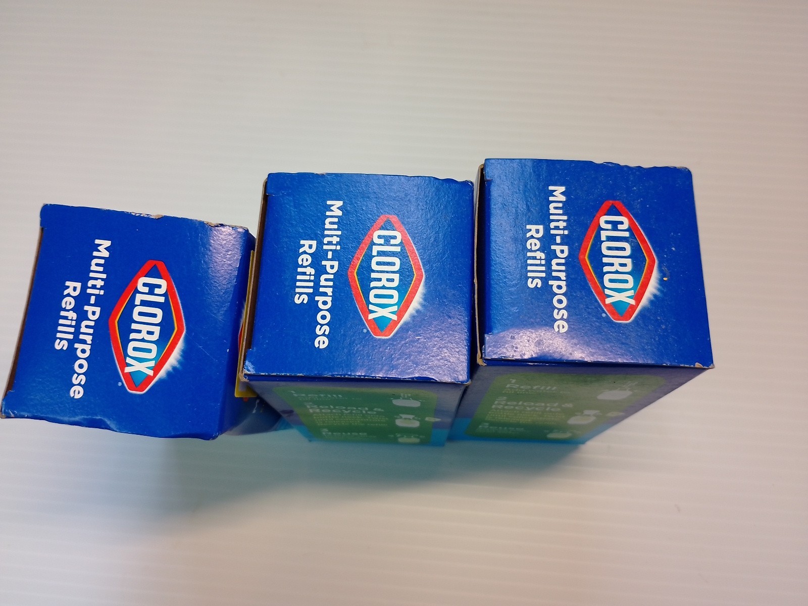 Lot Of 3 Clorox Multi-Purpose Cleaner Refills 2 pack Crisp Lemon New in Box