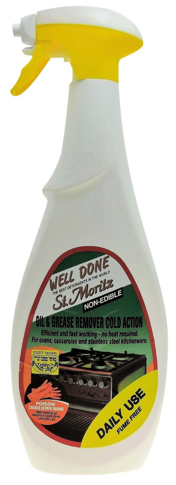 Set of 2: WELL DONE St. Moritz Oil & Grease Remover Cold Action – 27 Oz (750 ml)