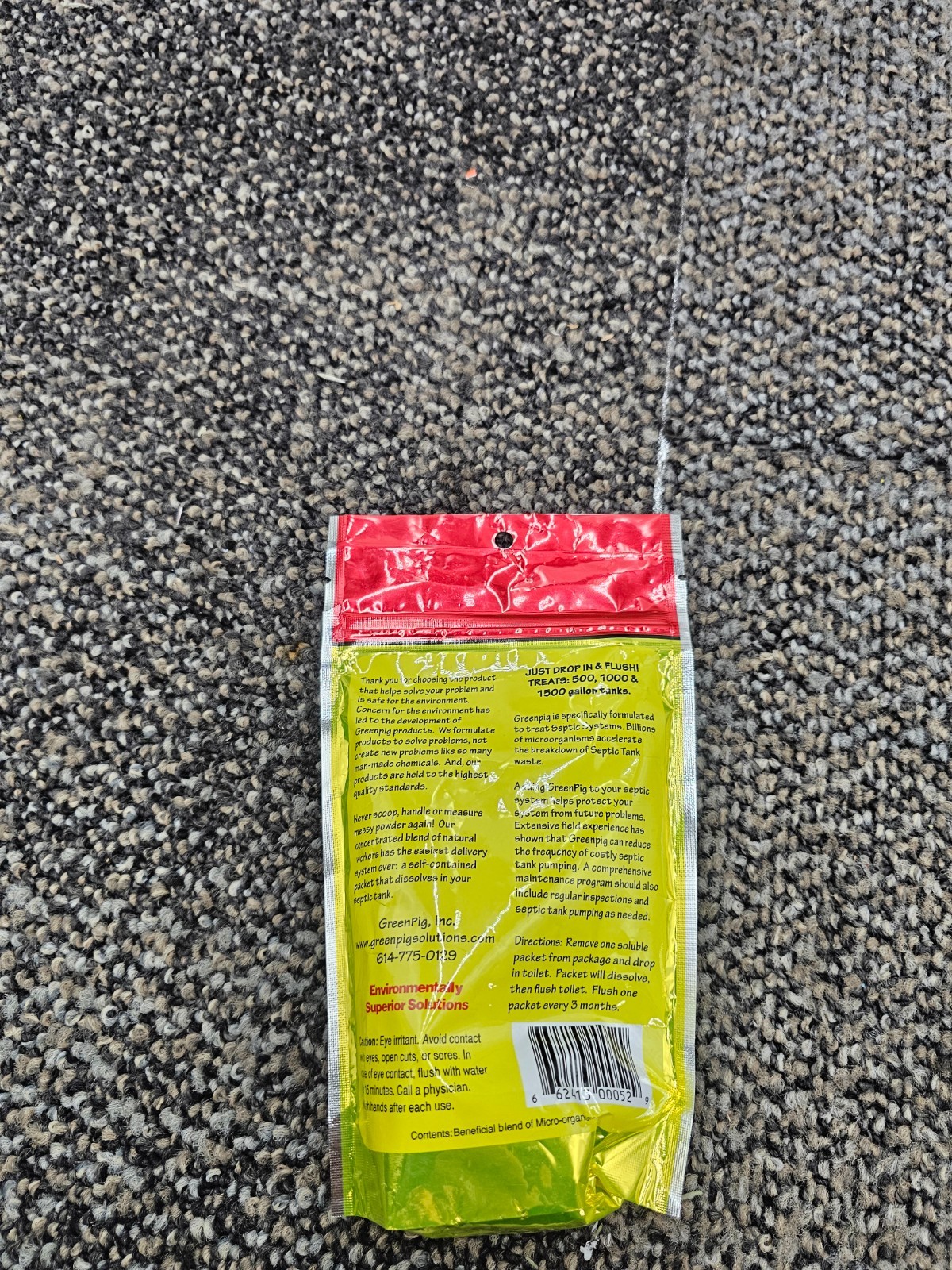 (QTY 3) GreenPig Live Septic Tank Treatment, Concentrated Formula 4 oz.