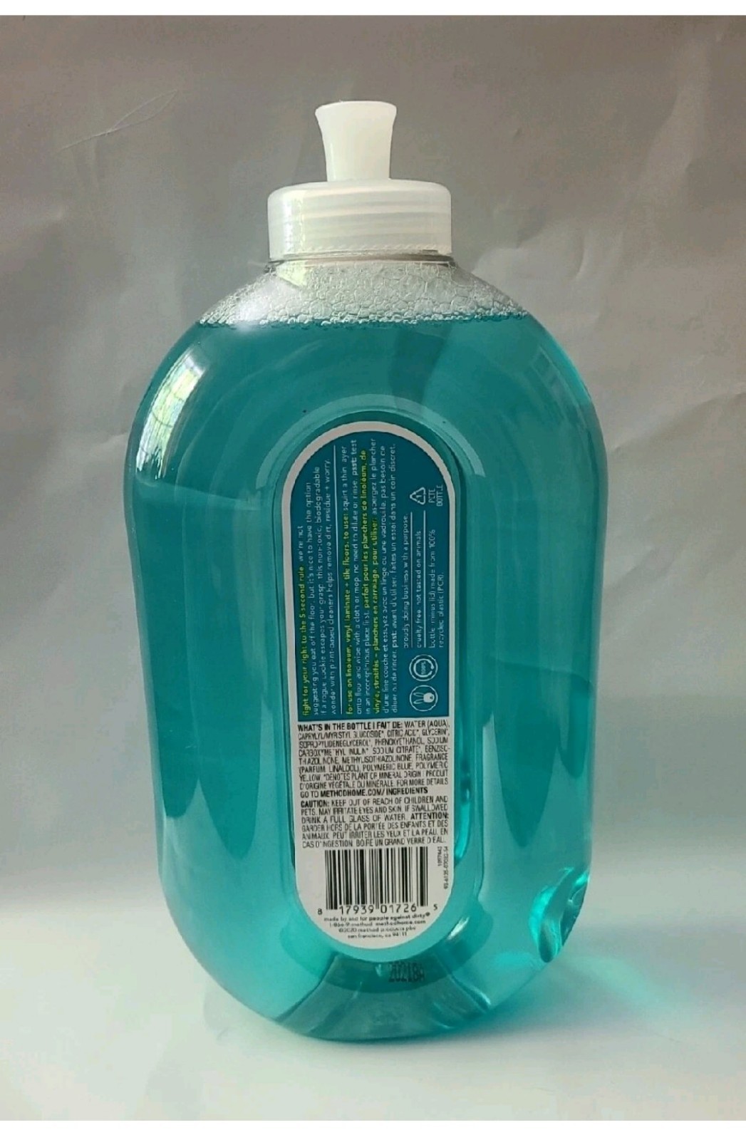 Method Squirt + Mop Hard Floor Cleaner Spearmint Sage 25 Oz
