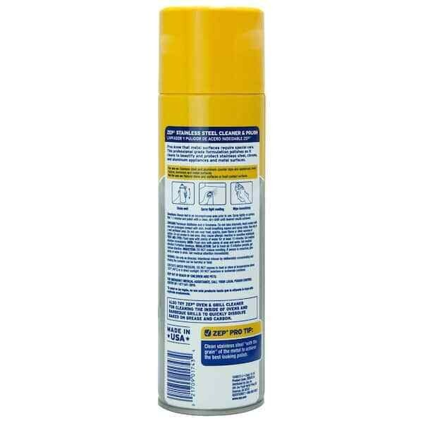 Zep Stainless Steel Polish Cleaner (Pack Of 2) 14 Oz. Free shipping