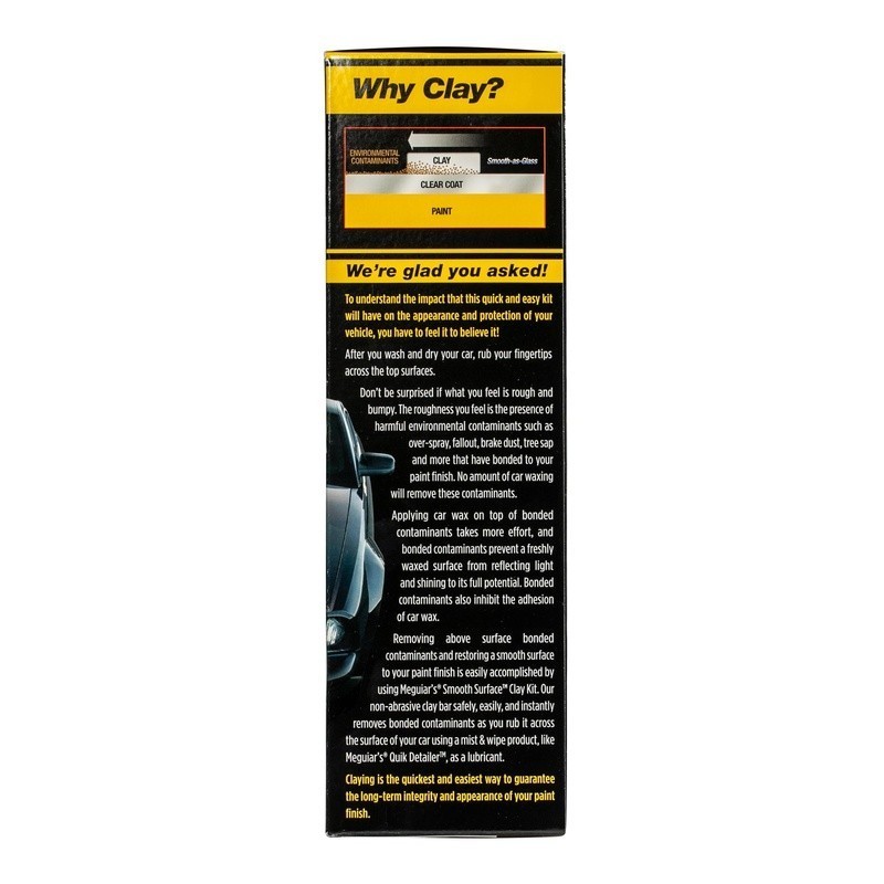 Smooth Surface Clay Kit Car Detailing Clay Bar Non Abrasive Cleaner Waxing Tool
