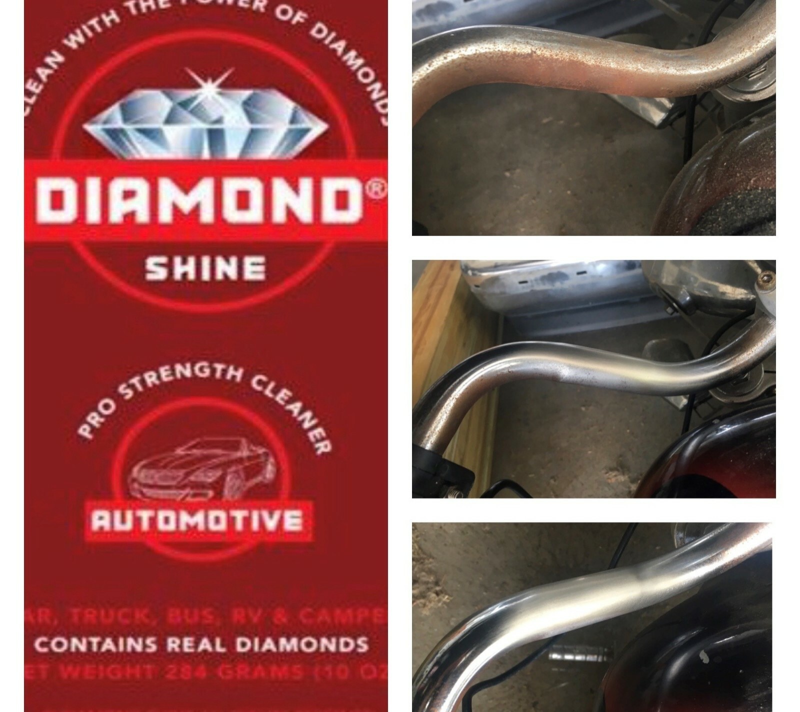 Diamond Shine Professional Combo Pack Automotive & Outdoor Cleaners Hard Water