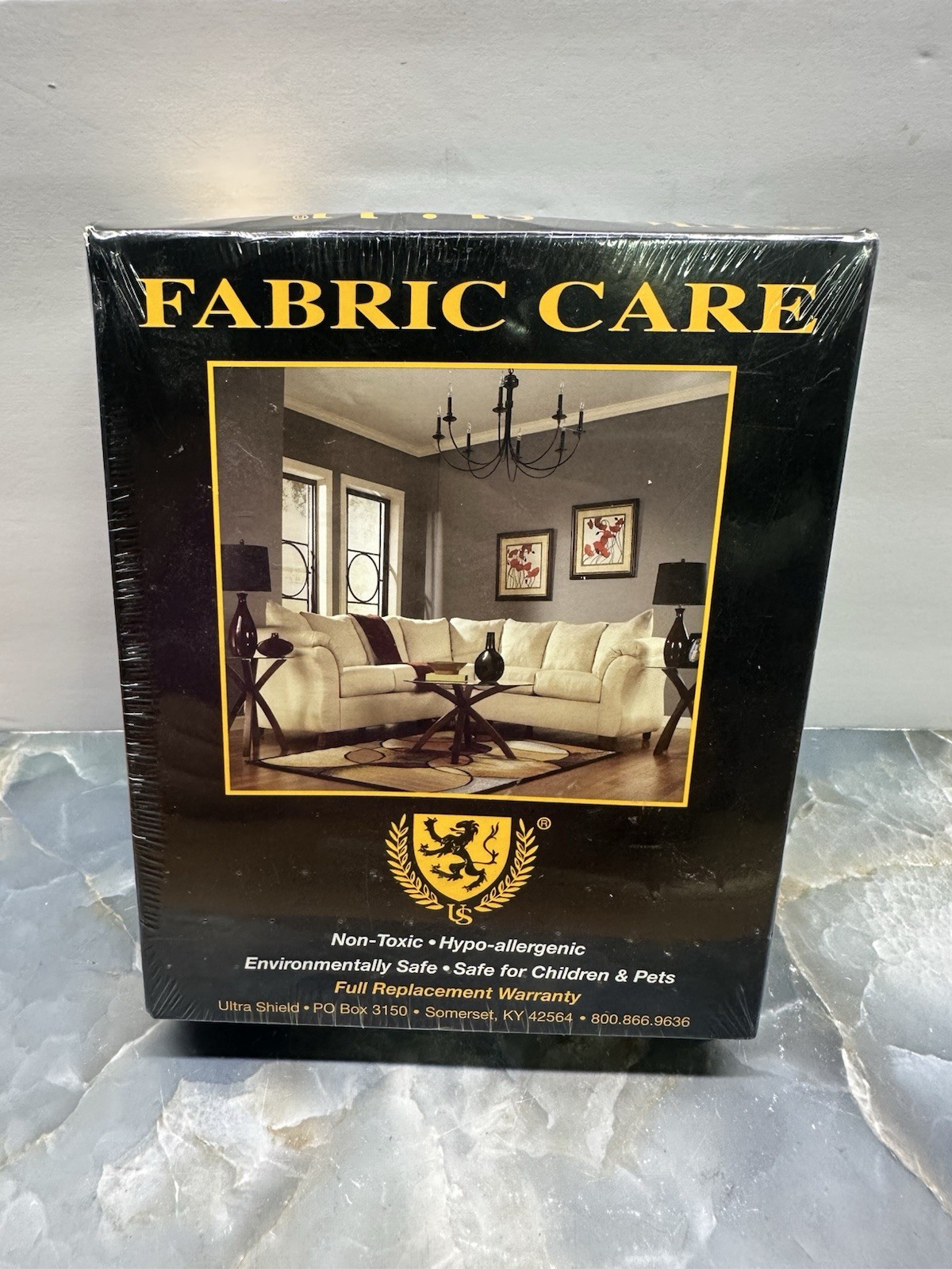 Ultra Shield Fabric Care Hypoallergenic Furniture Fabric Cleaner/Protector Kit