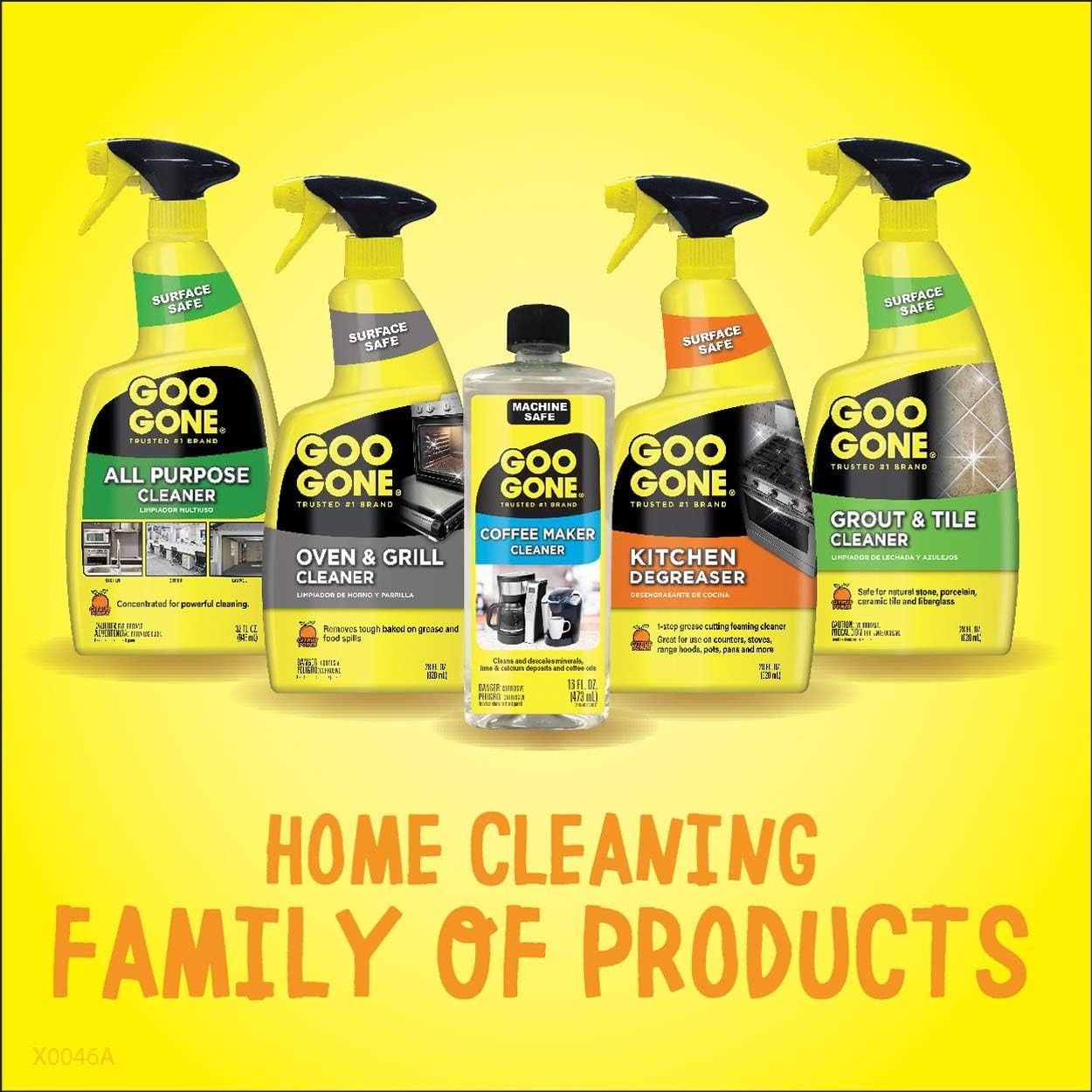 Versatile All-Purpose Cleaner – Citrus Scent – 64oz Plant-Based Spray Duo