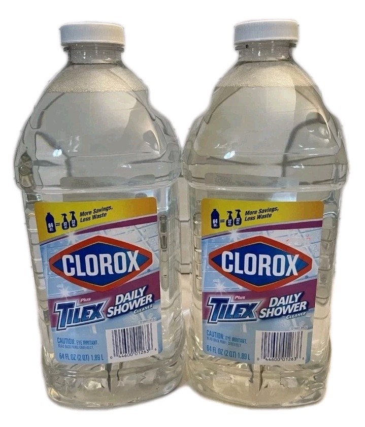 New 2x Clorox Tilex Fresh Shower Daily Shower Cleaner 64 oz Refill – Fast Ship