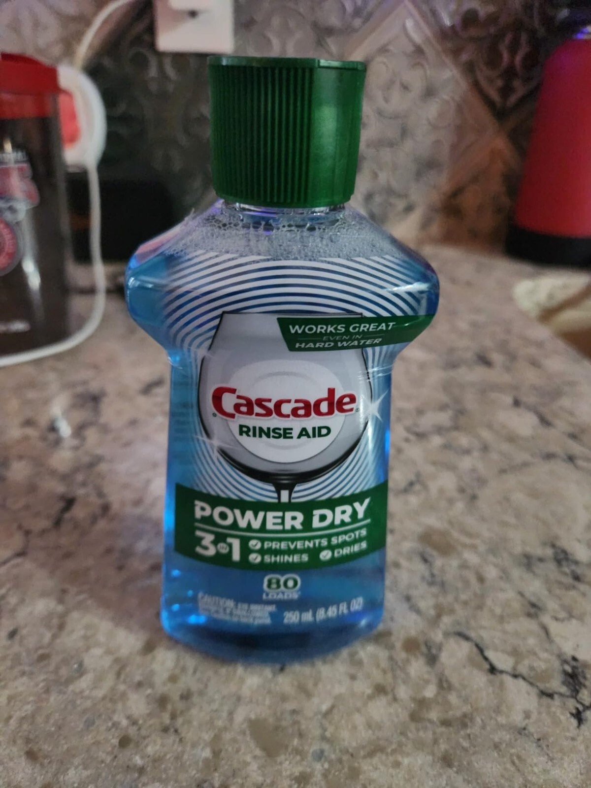 Cascade Platinum Dishwasher Rinse Aid 8.45 fl oz (Packaging May Vary) Pack of 2