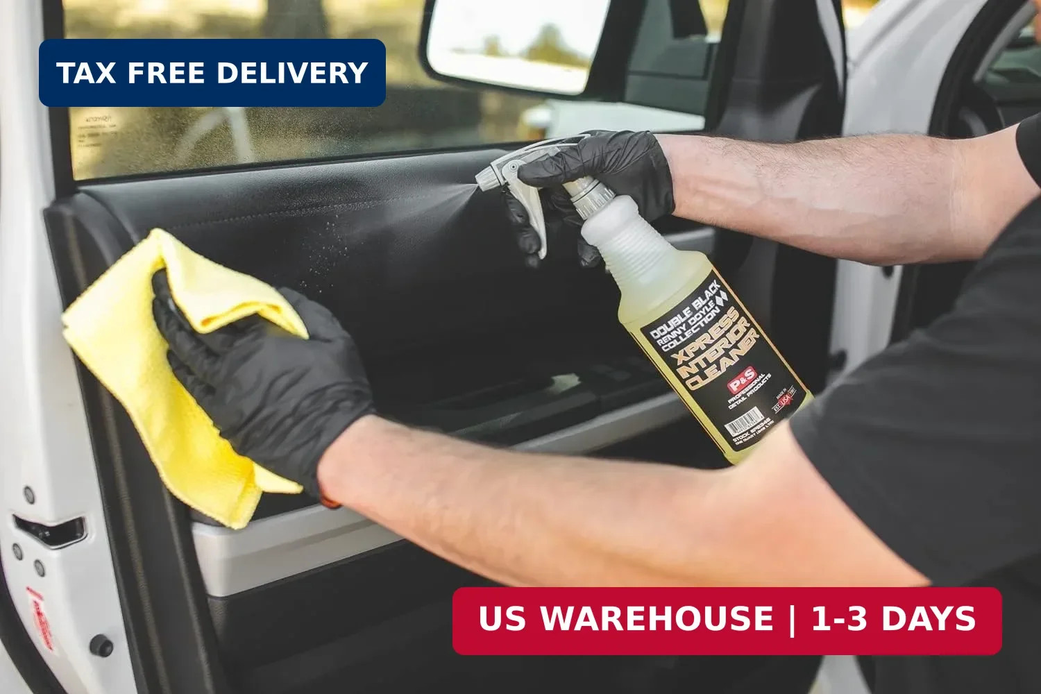 P & S PROFESSIONAL DETAIL PRODUCTS Xpress Interior Cleaner – Safe for Leather, V
