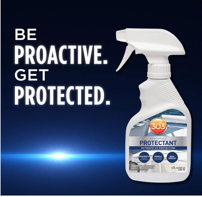 303 Aerospace Protectant 10 OZ Spray VINYL RUBBER PLASTIC LEATHER BOAT 30305